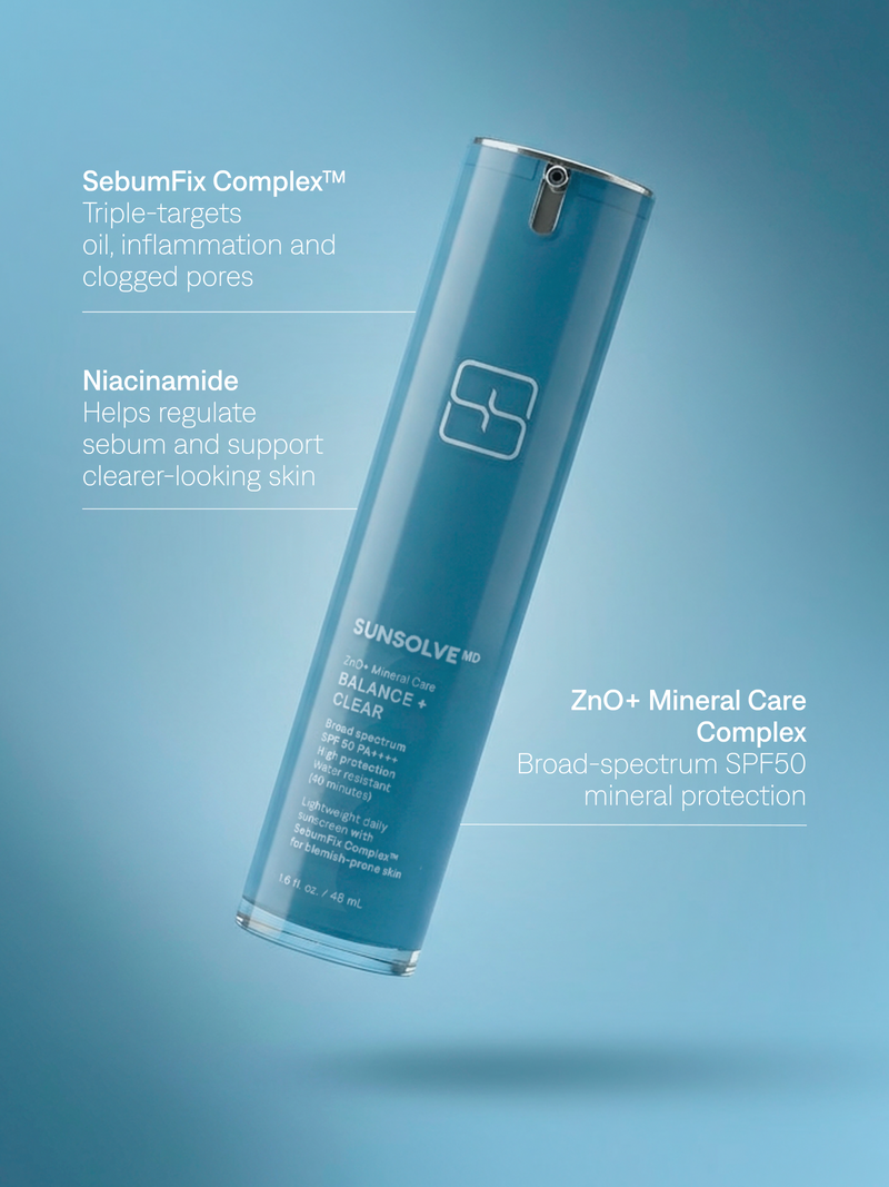 ZnO+ Mineral Care BALANCE + CLEAR SPF50 - UK