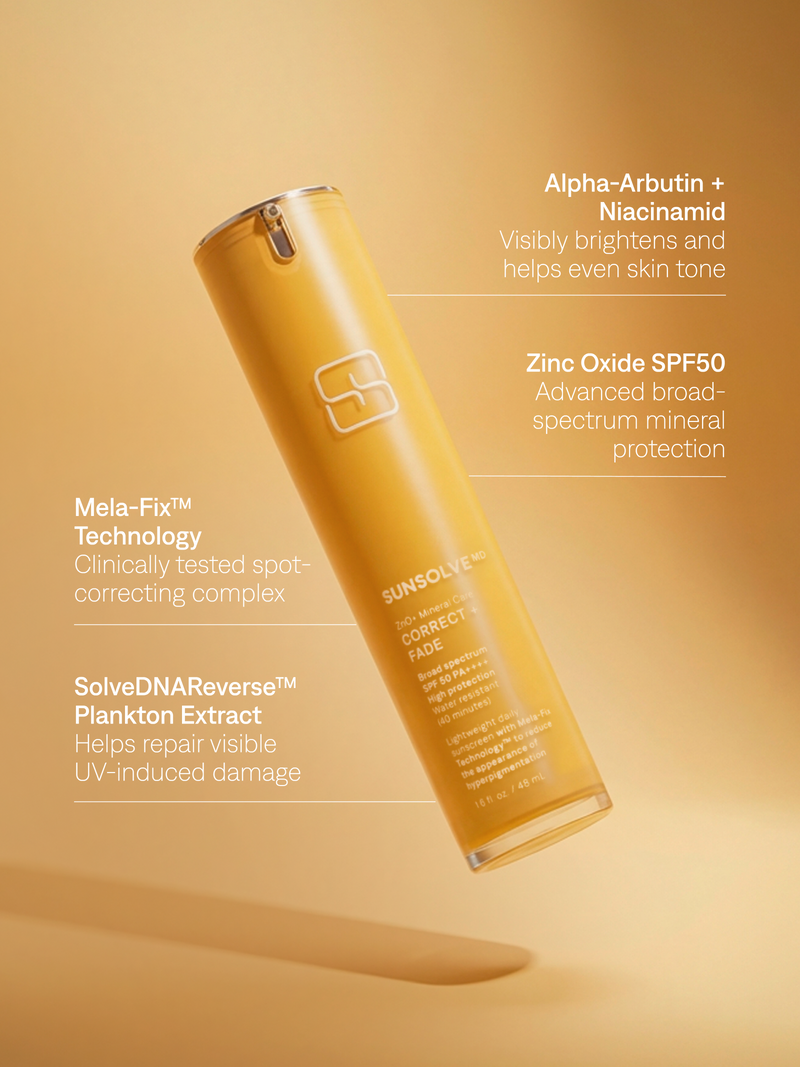 ZnO+ Mineral Care CORRECT + FADE SPF50