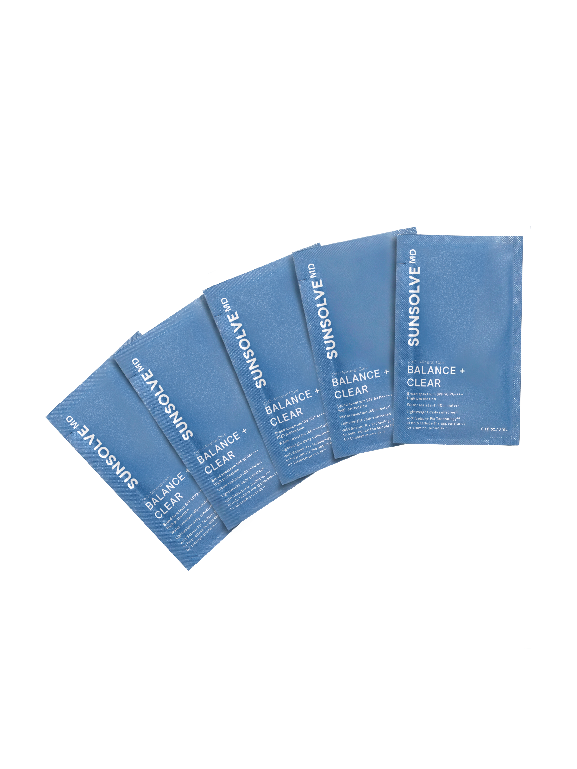 5 Day Sachet Travel Set