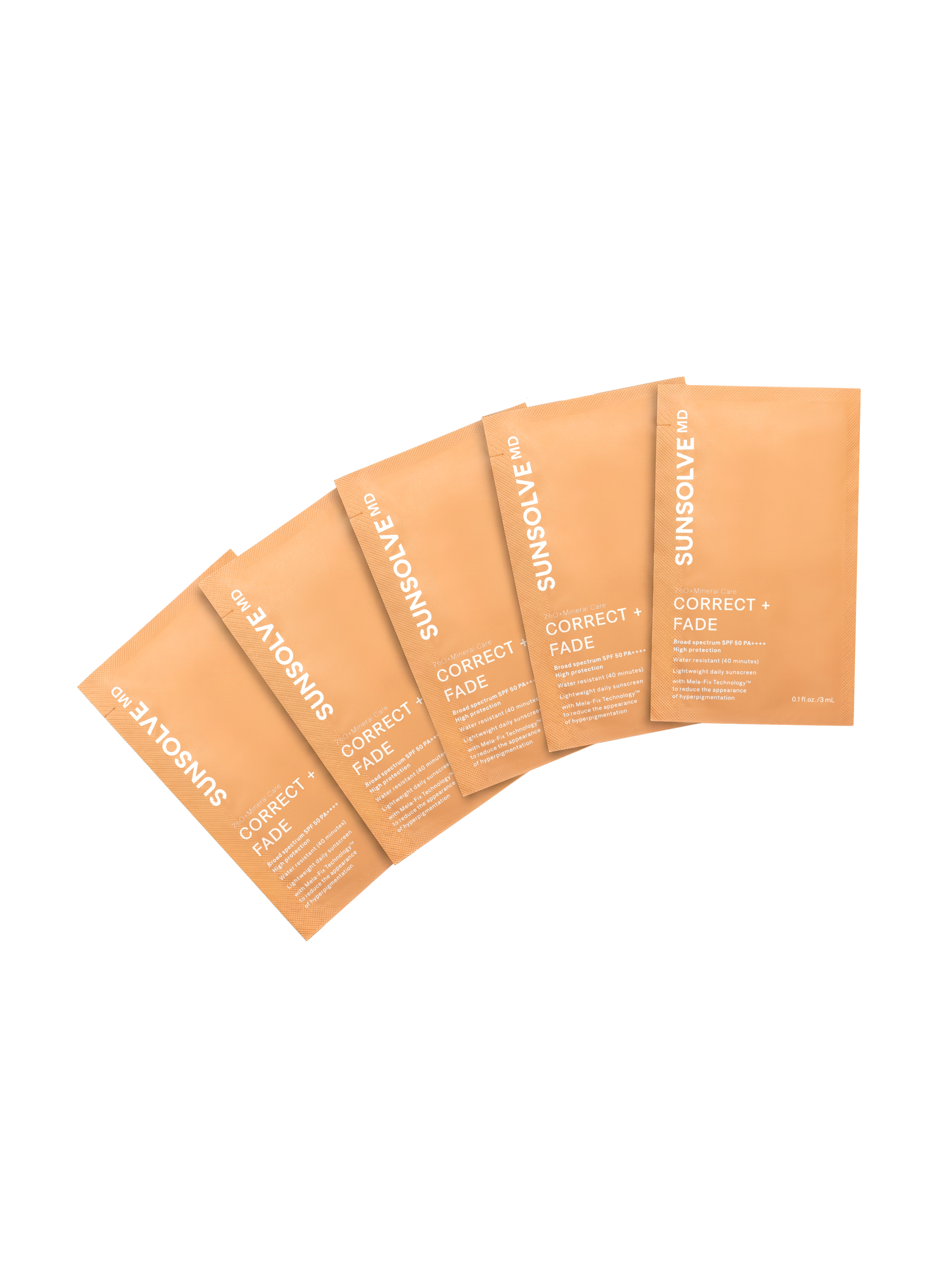 5 Day Sachet Travel Set