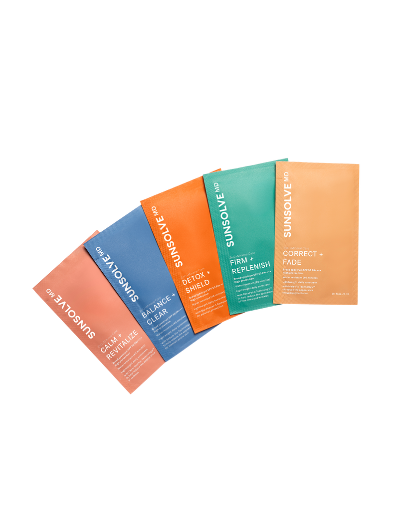 5 Day Sachet Travel Set